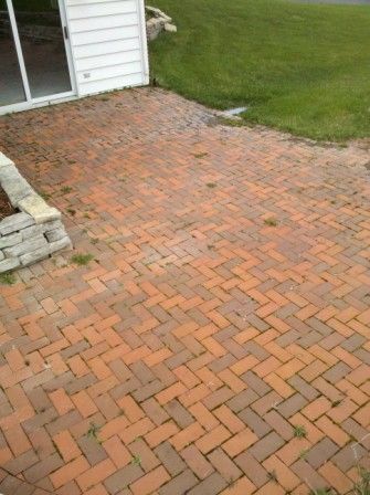 Brick Paver Repairs- Resetting a Settled Walkway in Barrington Inverness-3
