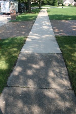 Concrete Sidewalk, Driveway & Patio Cleaning by Paver Protector in St. Charles-6