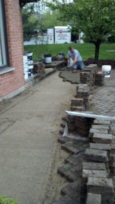 Brick Paver Patio Repairs, Cleaning & Sealing in Barrington IL Unilock-3