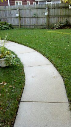 Cement Patio & Sidewalk Power Washing in St. Charles, IL & Surrounding Areas-2